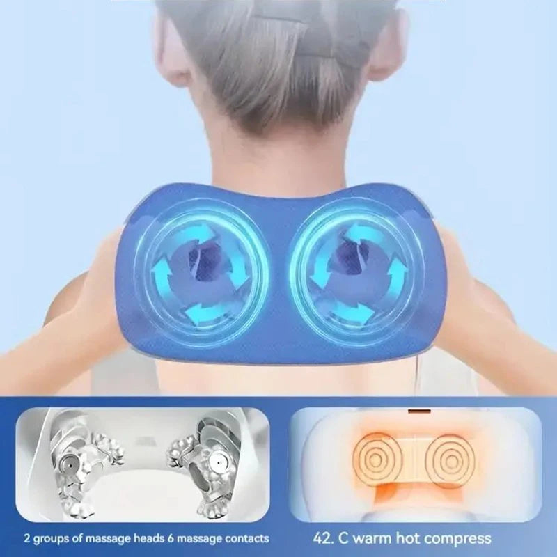 Electric Neck Massage Pillow with Heating