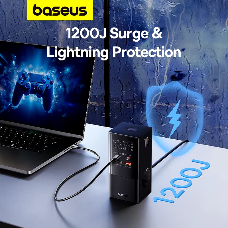 Baseus 100W 6-in-1 USB Charger Power Strip