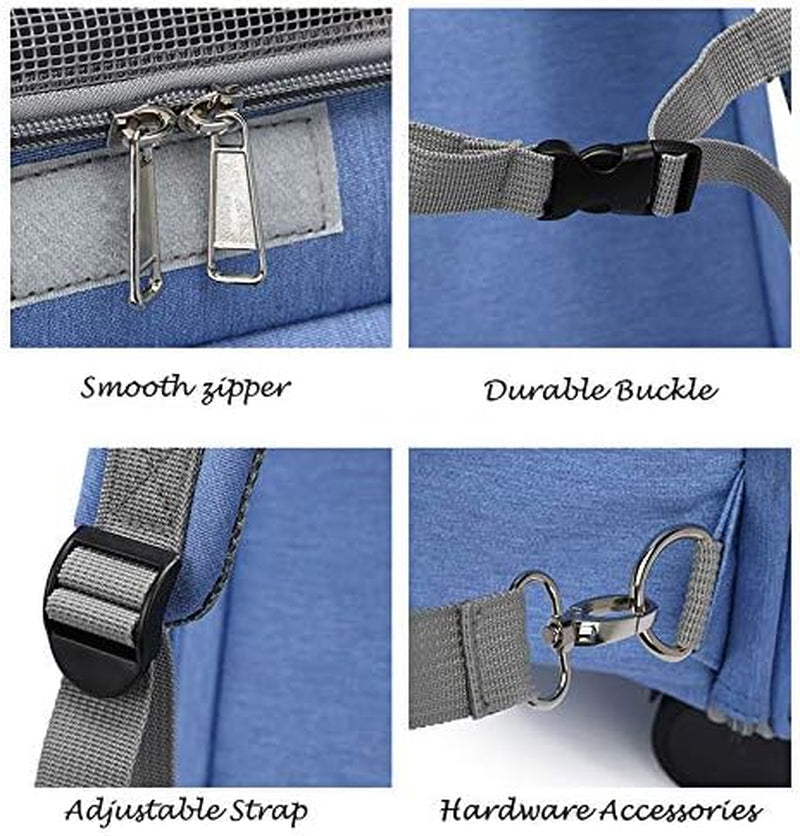 ATUBAN Wheeled Pet Carrier Backpack