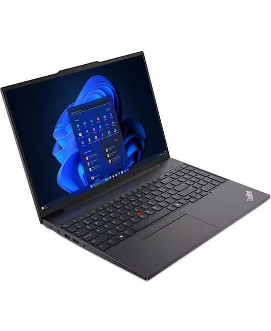 Lenovo ThinkPad E16 Gen 2 AI Powered Laptop 16.0" Touchscreen IPS WUXGA (Intel Ultra 5-125U, 16GB DDR5, 512GB PCIe SSD, Backlit KYB, FP Thunderbolt 4, Win 11 Pro) w/Hub