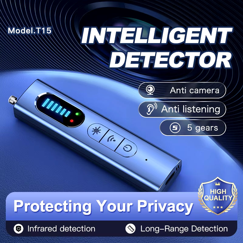 AntiSpy GPS Tracker & Camera Detector with Infrared