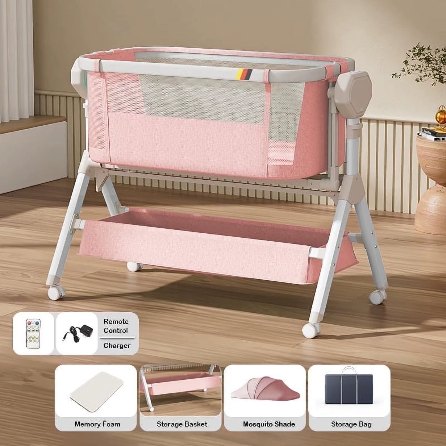 iBaby Automatic Rocking Bassinet