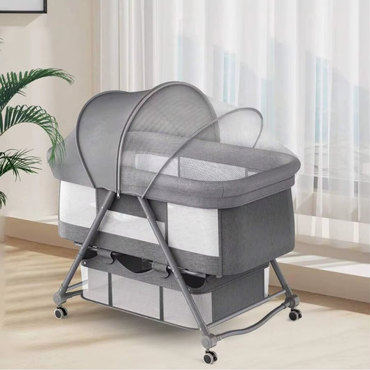 Sejoy 3 in 1 Rocking Crib Baby Bassinet