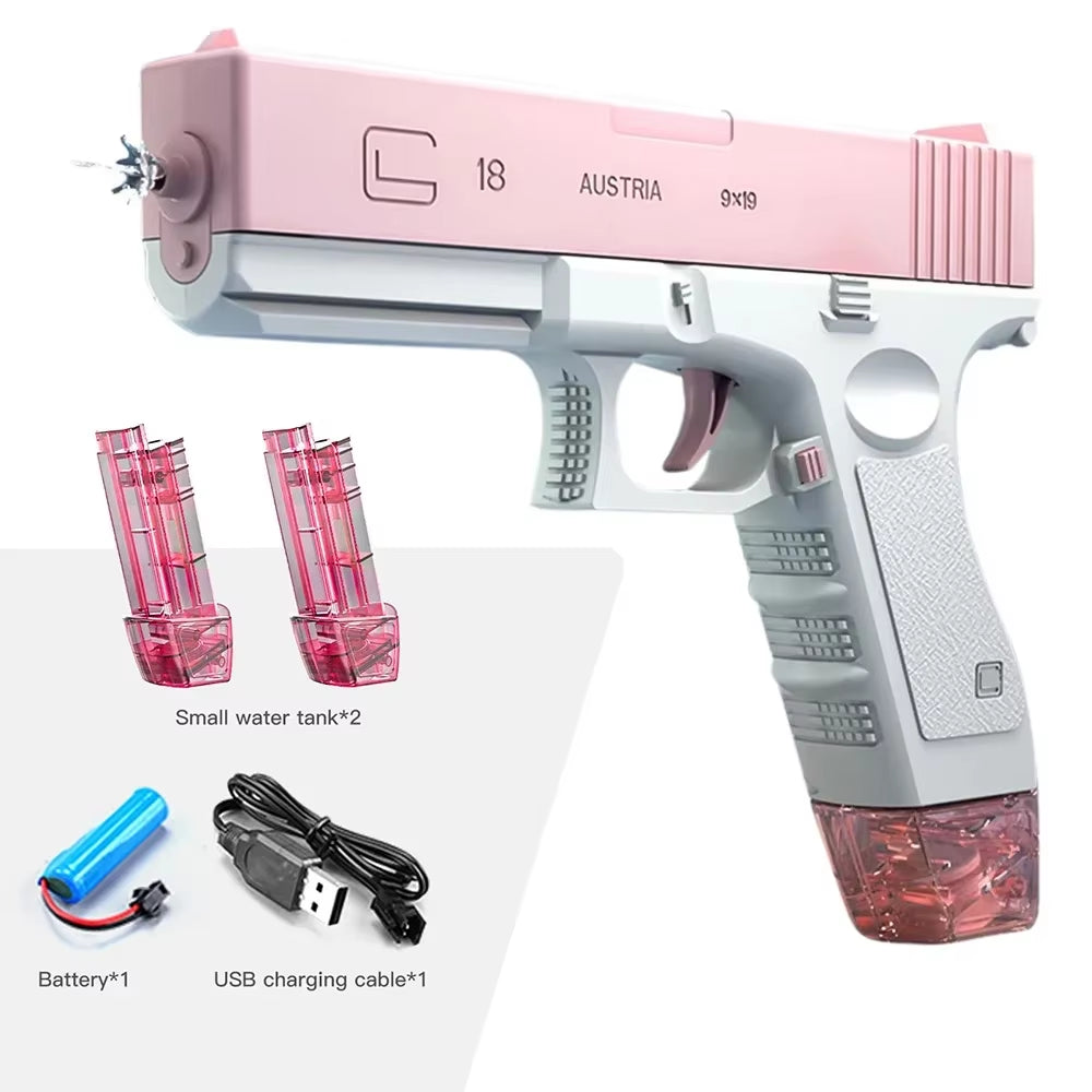 M416 Water Gun Fully Automatic Shooting Toy Summer M416 Water Gun Battle Beach Outdoor Entertainment Children'S and Adult Toys