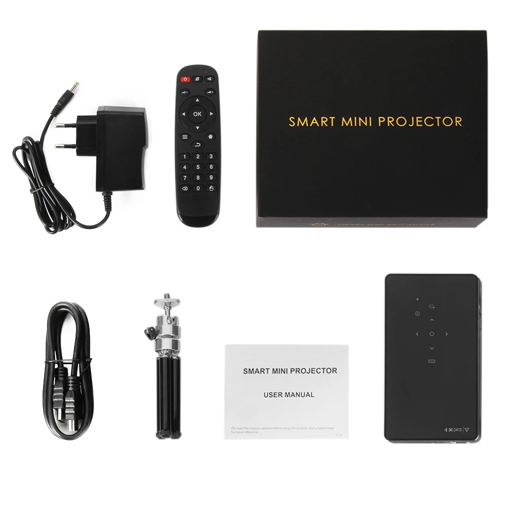 WZATCO Pocket Laser Wifi Projector