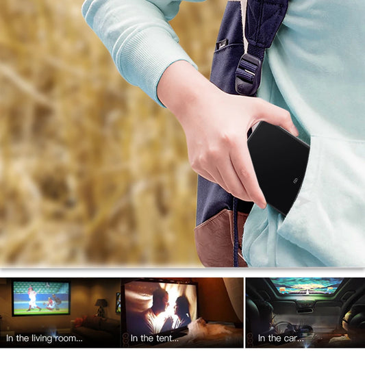 WZATCO Pocket Laser Wifi Projector