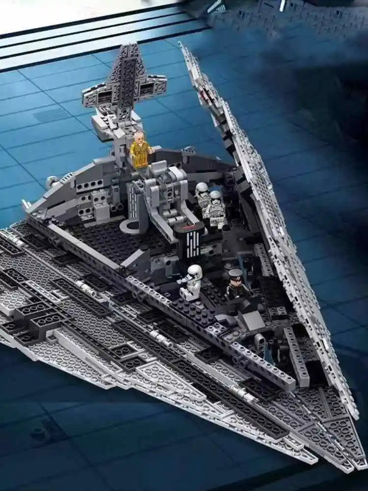 Destroyer Starship FighterBuilding Blocks Toy