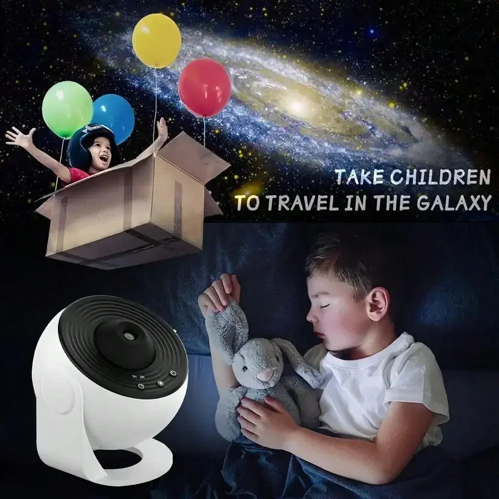 Galaxy Dreams Star Projector Lamp