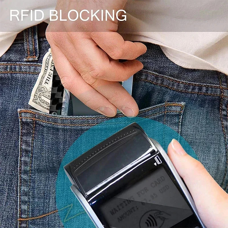 CarbonEdge Secure Wallet Clip