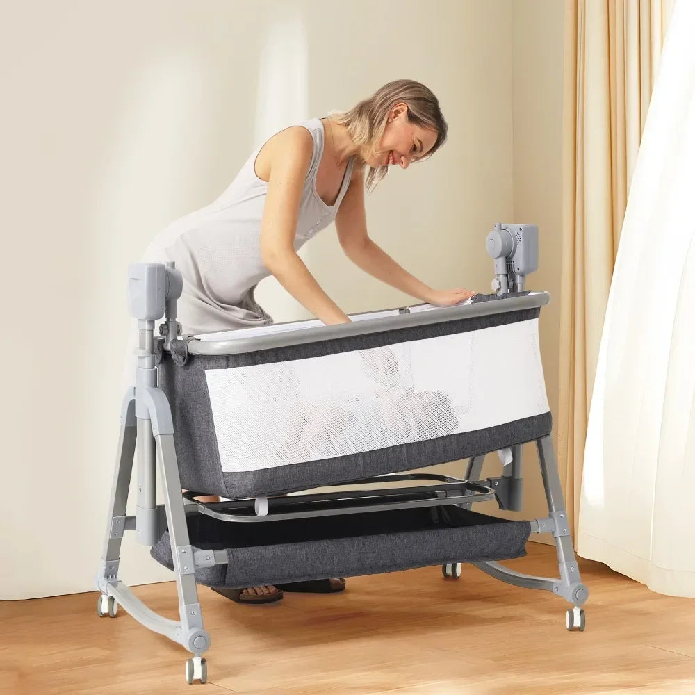 Baby Multi-Functional Electric Shaker Rocking Bassinet