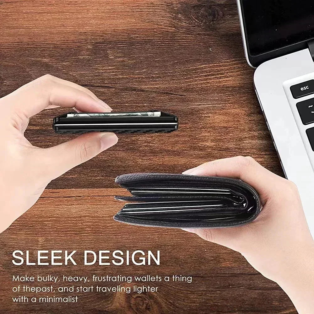 CarbonEdge Secure Wallet Clip