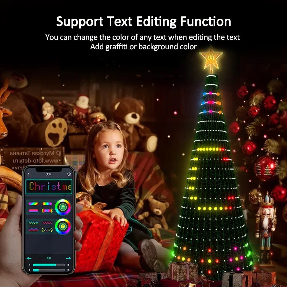 RhythmGlow LED Music String Lights