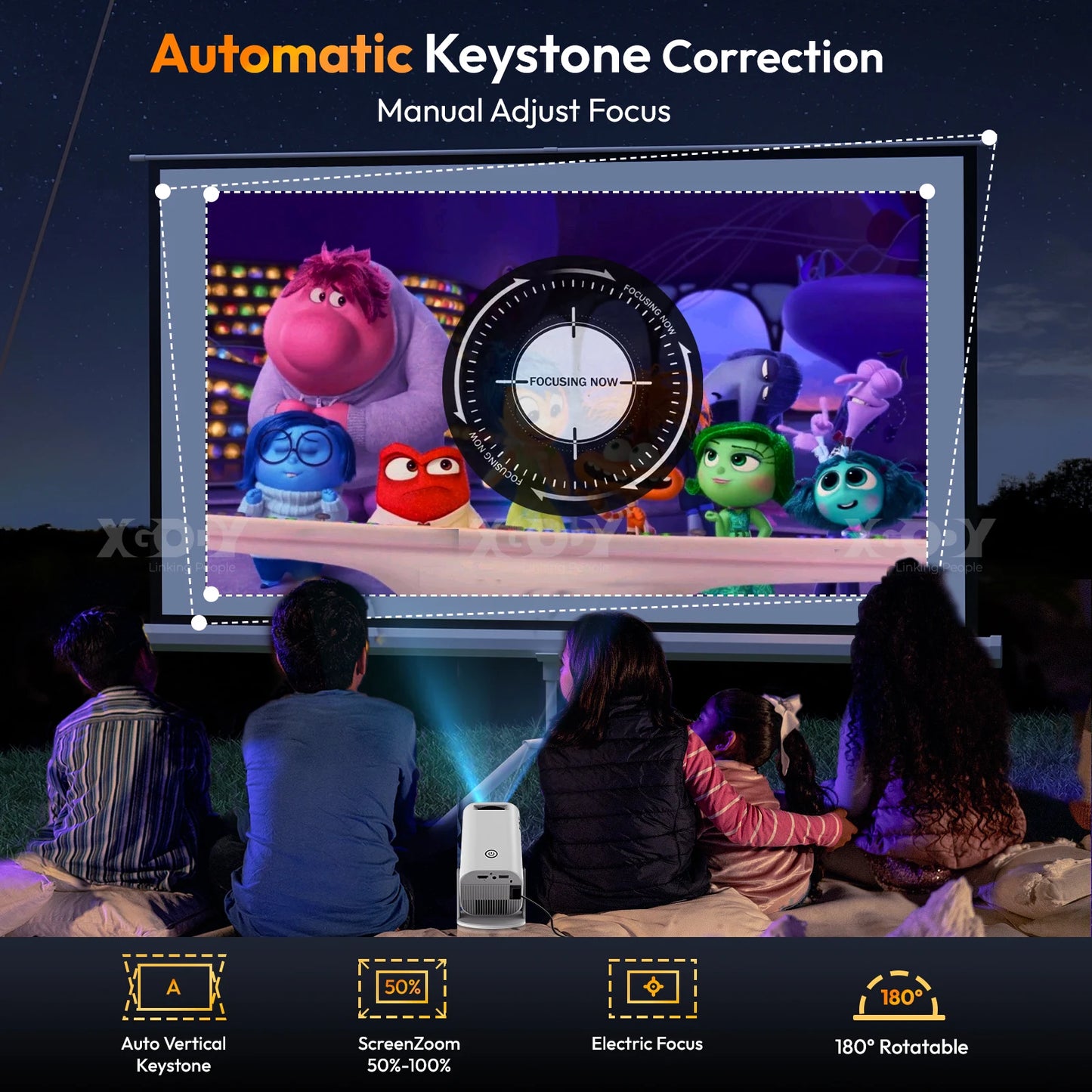 Thundeal 4K Cinematic Projector