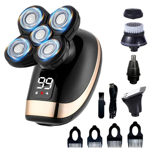 FlexGroom 5 in 1 Electric Razor Electric Shaver Rechargeable Shaving Machine