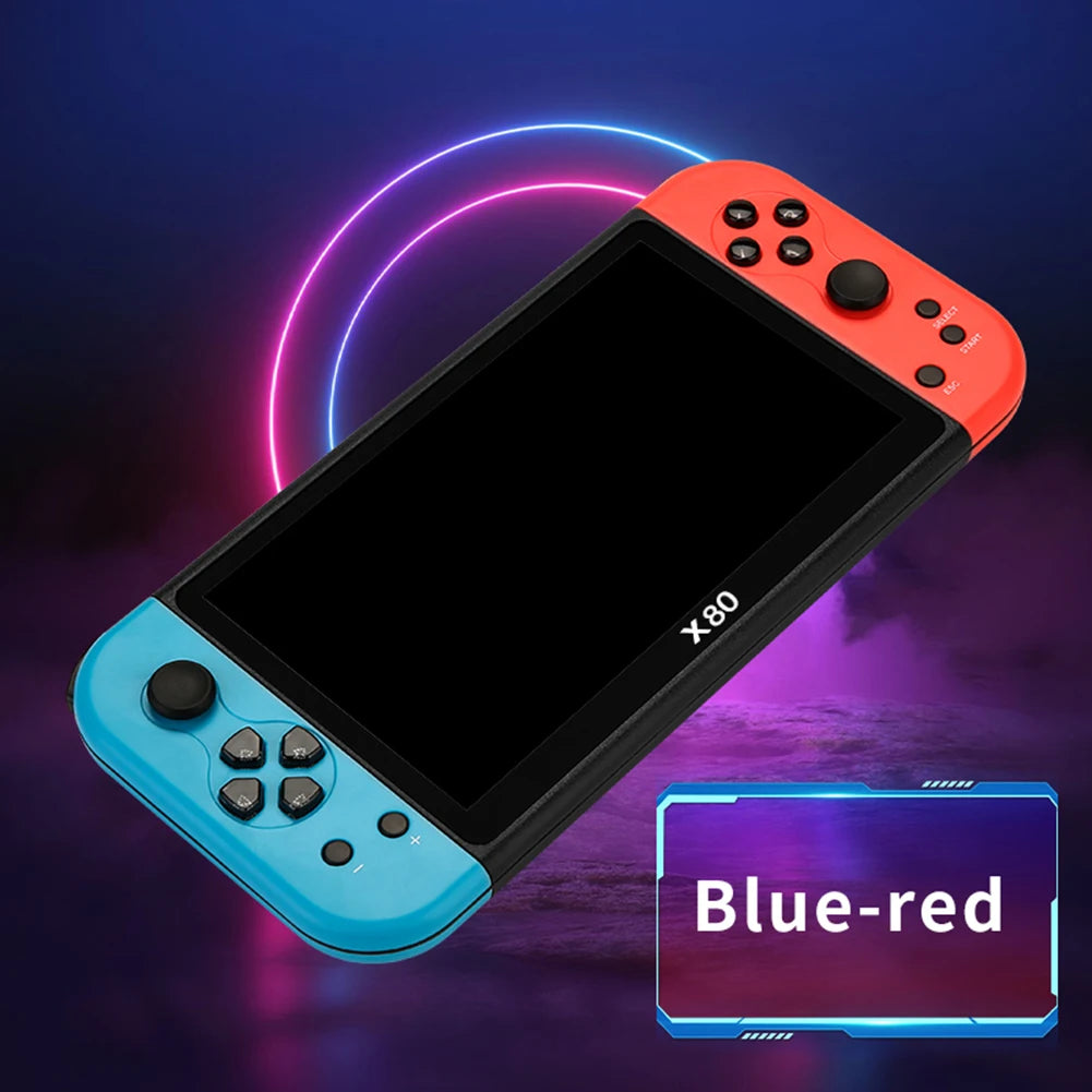 X80 7Inch TFT Screen Mini Arcade Video Game