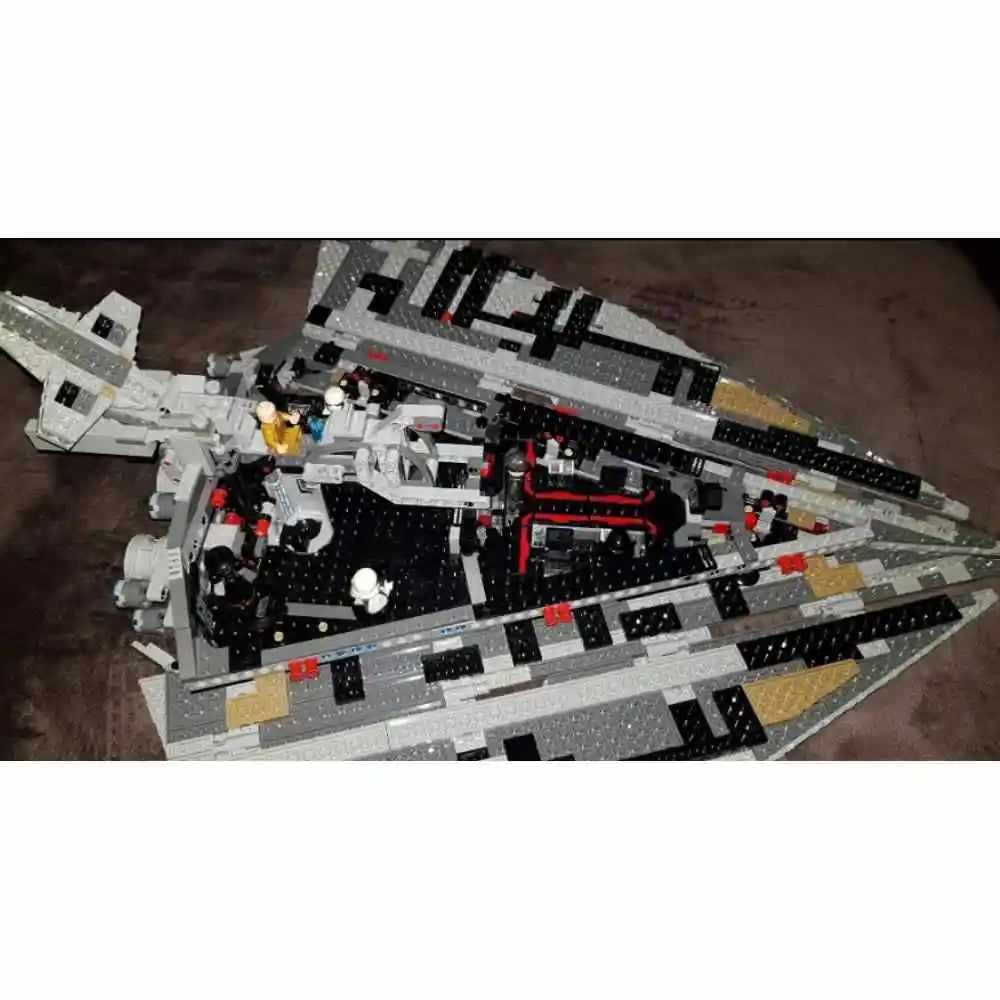 Destroyer Starship FighterBuilding Blocks Toy