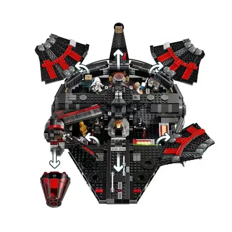1579Pcs Falcon MillenniumBuilding Blocks Toy
