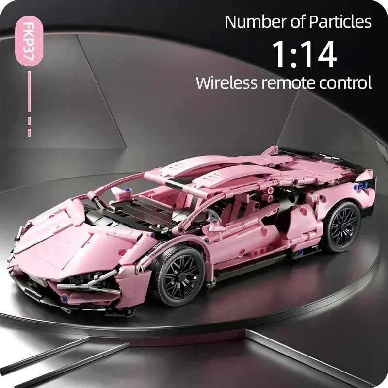 1280PCS Sports Car Building Blocks Toy