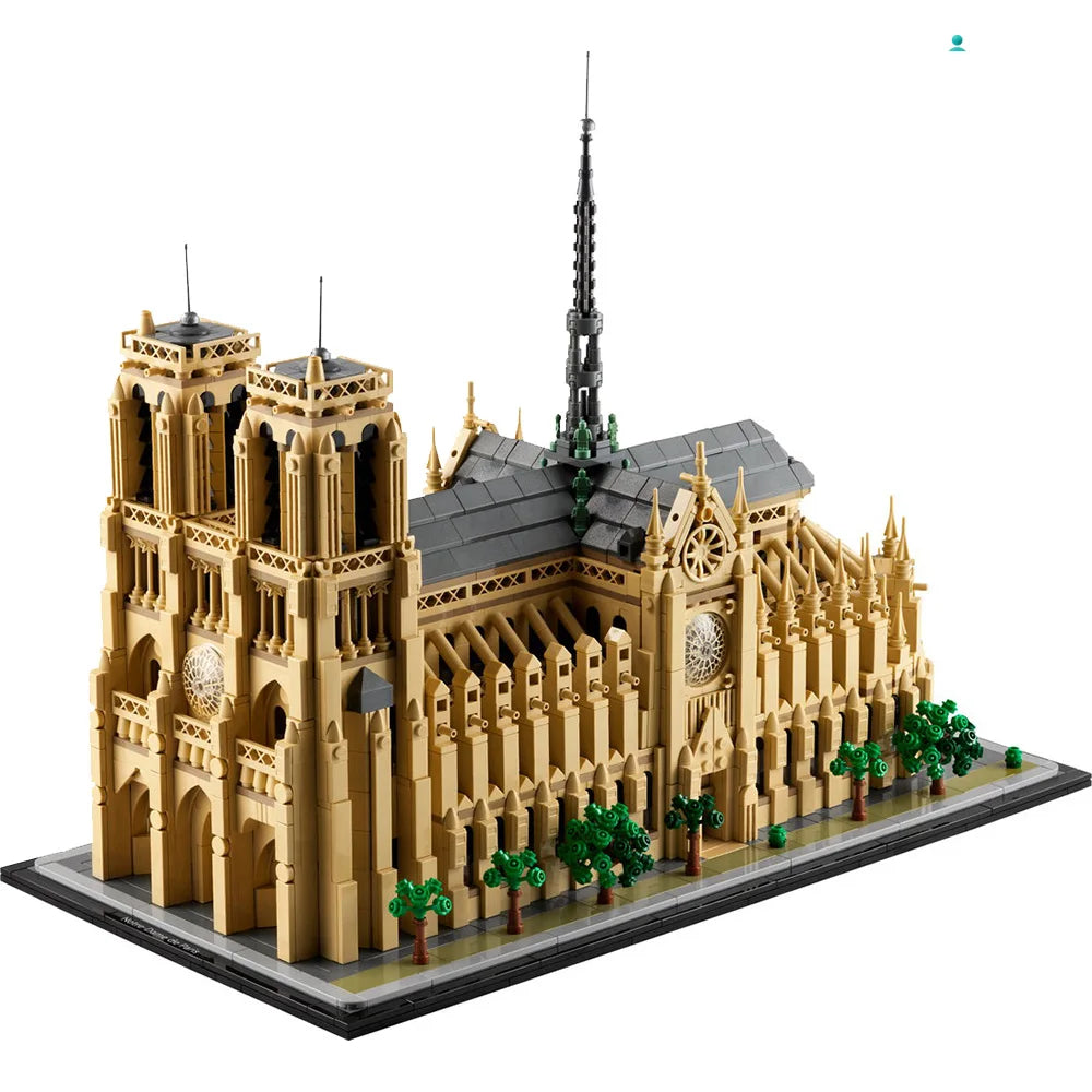 Notre-Dame De Paris Architectural Model Building Blocks Toy