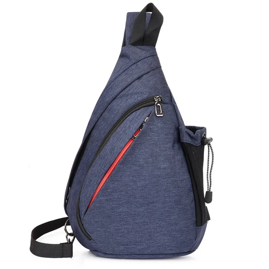 Single-Shoulder Bag with Multiple Internal Zippered Pockets, a Stylish Bowling Bag Design