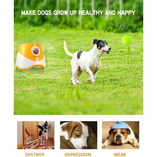 FetchPro Max Automatic Ball Launcher for Dogs