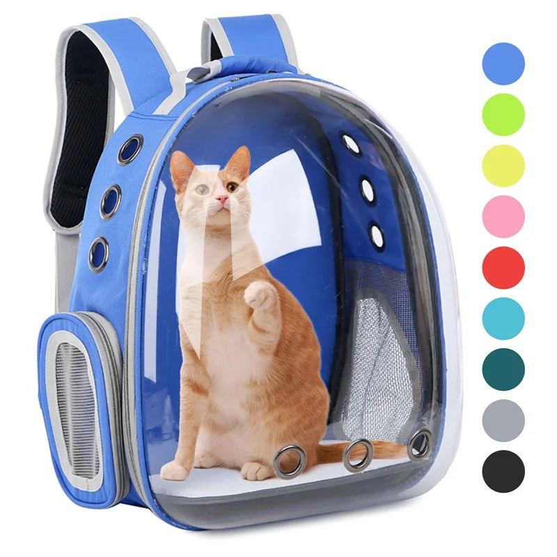Cat Carrier Outdoor Pet Shoulder Bag Carriers Backpack