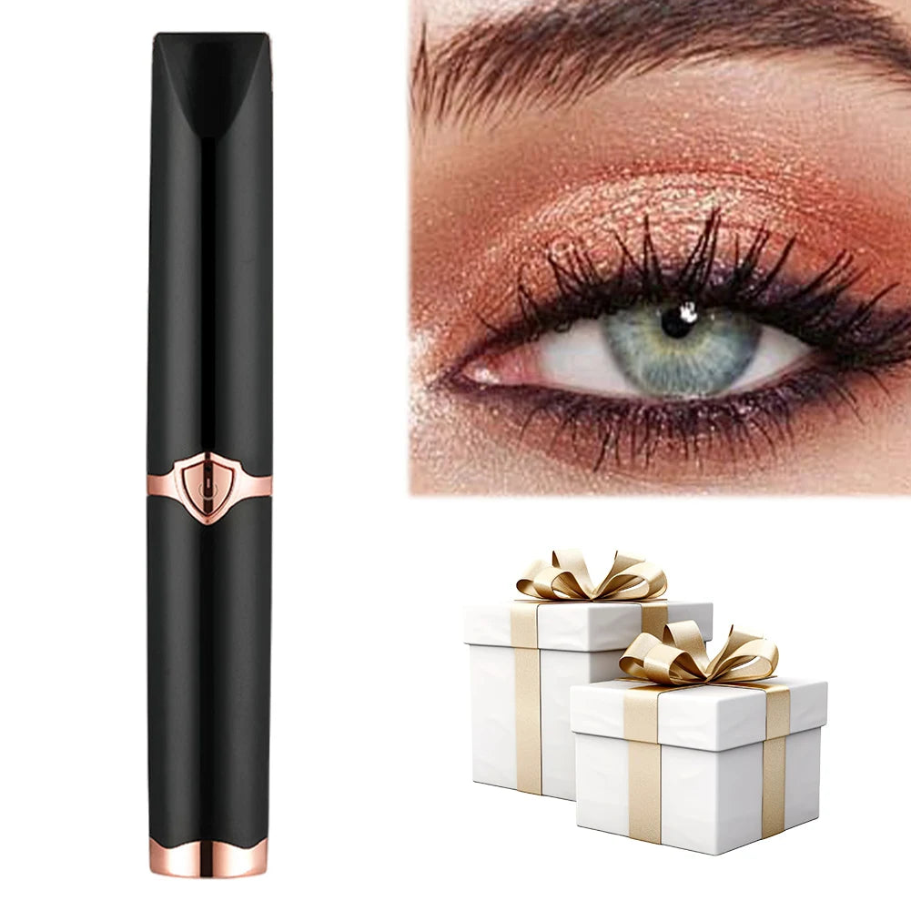 Electric Eyelash Curler Heated Eyelash Curler Portable USB Rechargeable Quick Natural Long Lasting Curling