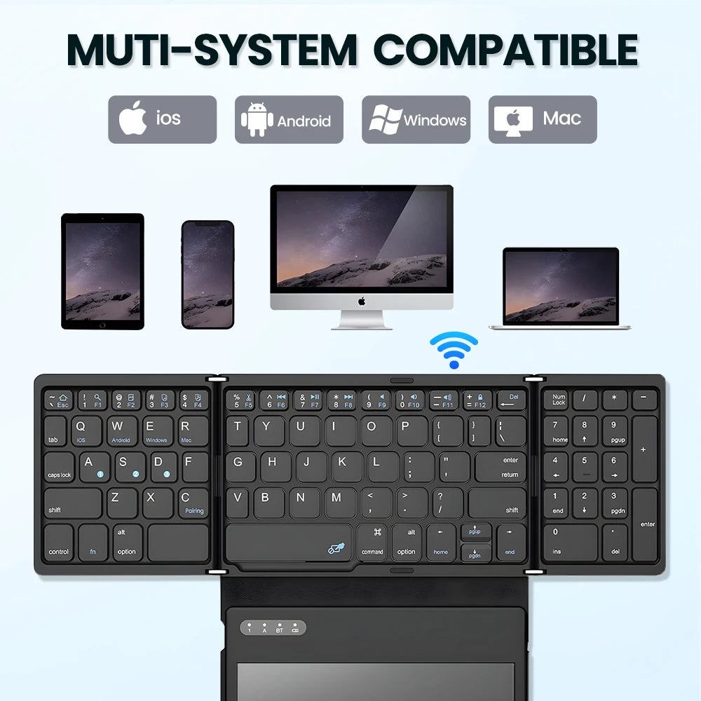 FoldEase Ultra Compact Keyboard
