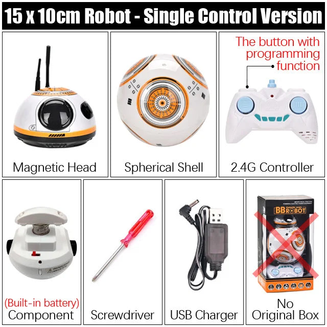 BB-8 Star Wars RC Robot