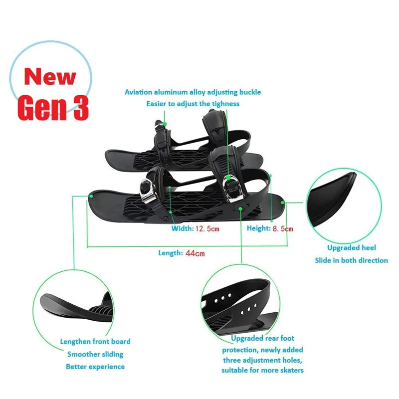 SnowStride Mini Skates
