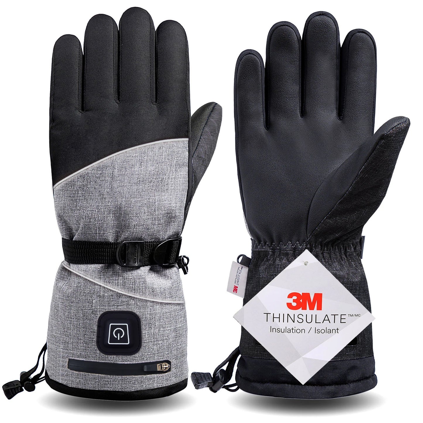 SnowHeat Electric Thermal Winter Gloves