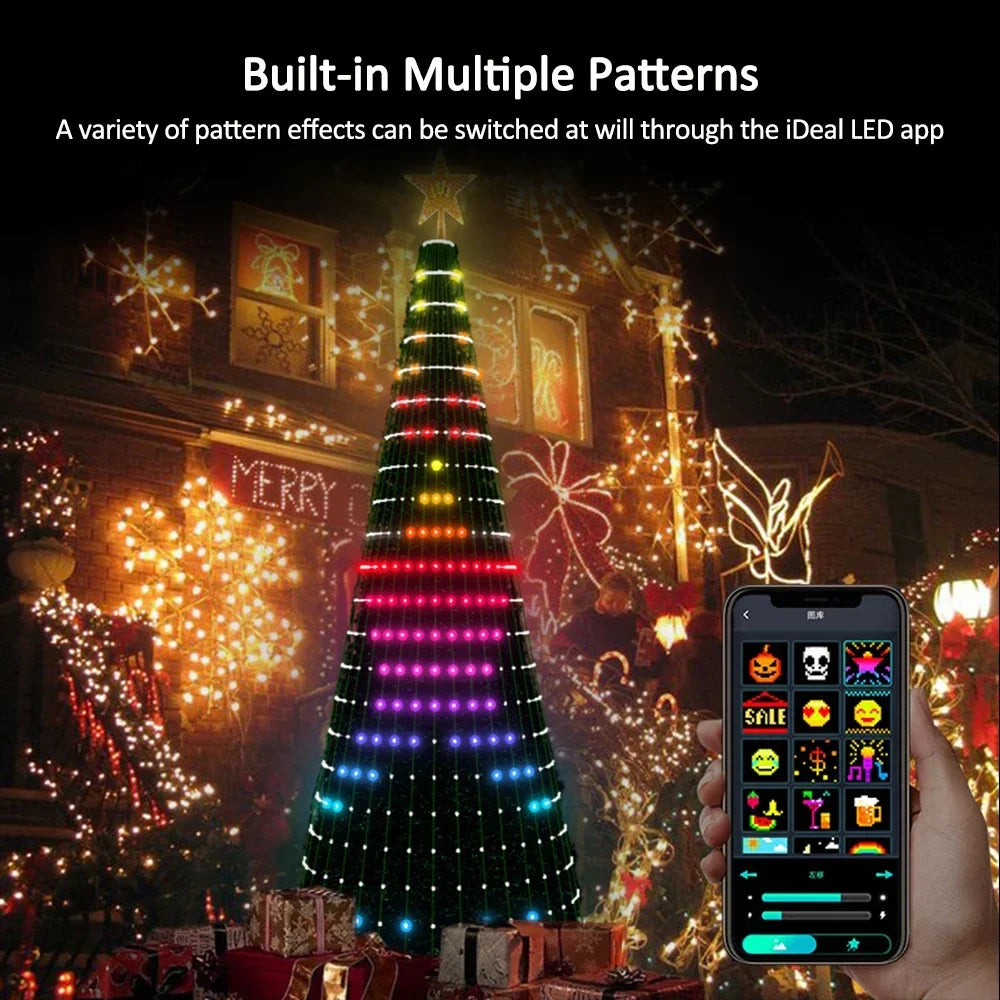 RhythmGlow LED Music String Lights