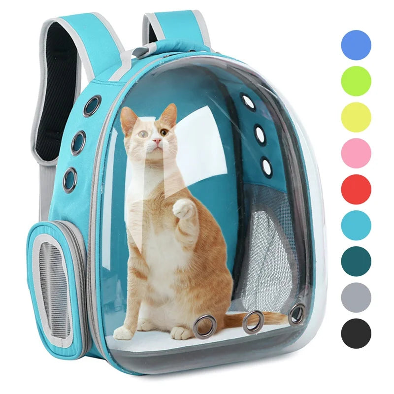 Cat Carrier Outdoor Pet Shoulder Bag Carriers Backpack
