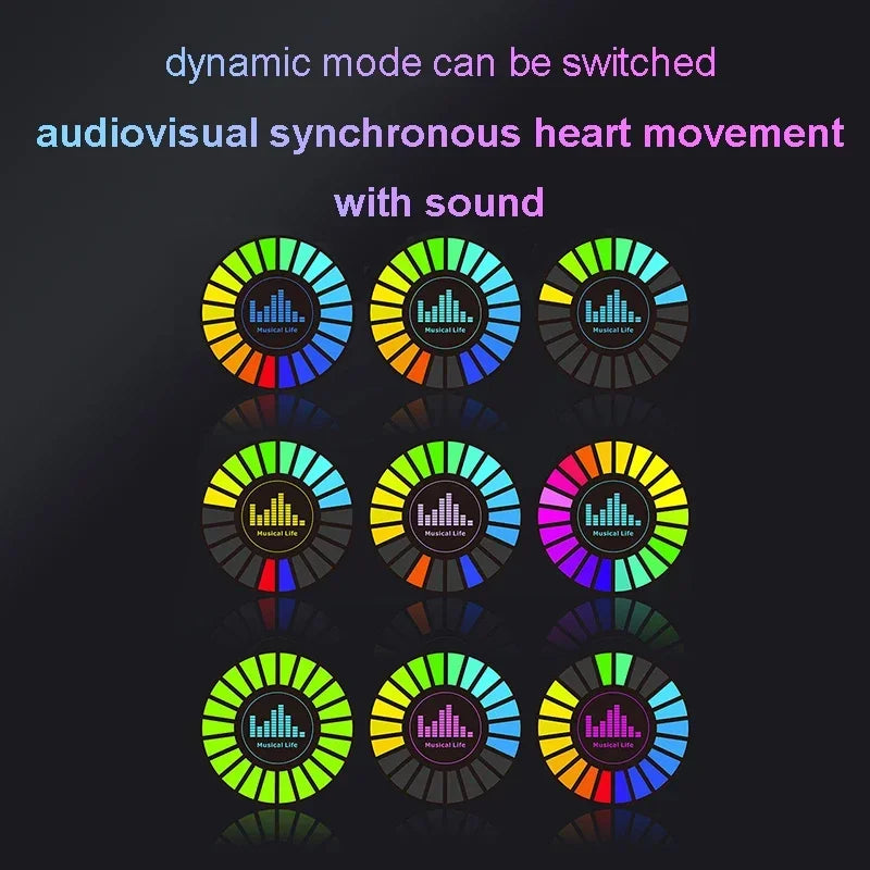 GlowTune Colorful Car Vent Lights