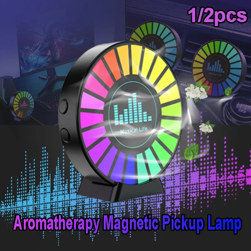 GlowTune Colorful Car Vent Lights