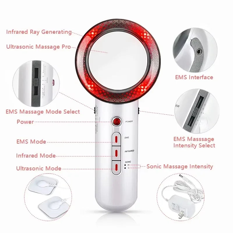 UltraSlim Ultrasonic Slimming & Fat Burner Massager