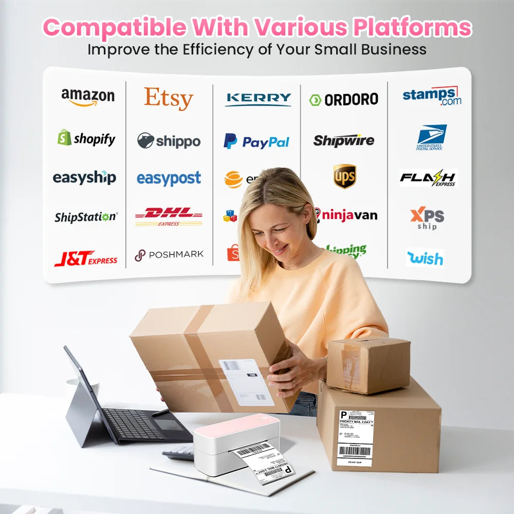 Phomemo Bluetooth Thermal Label Wireless Printer