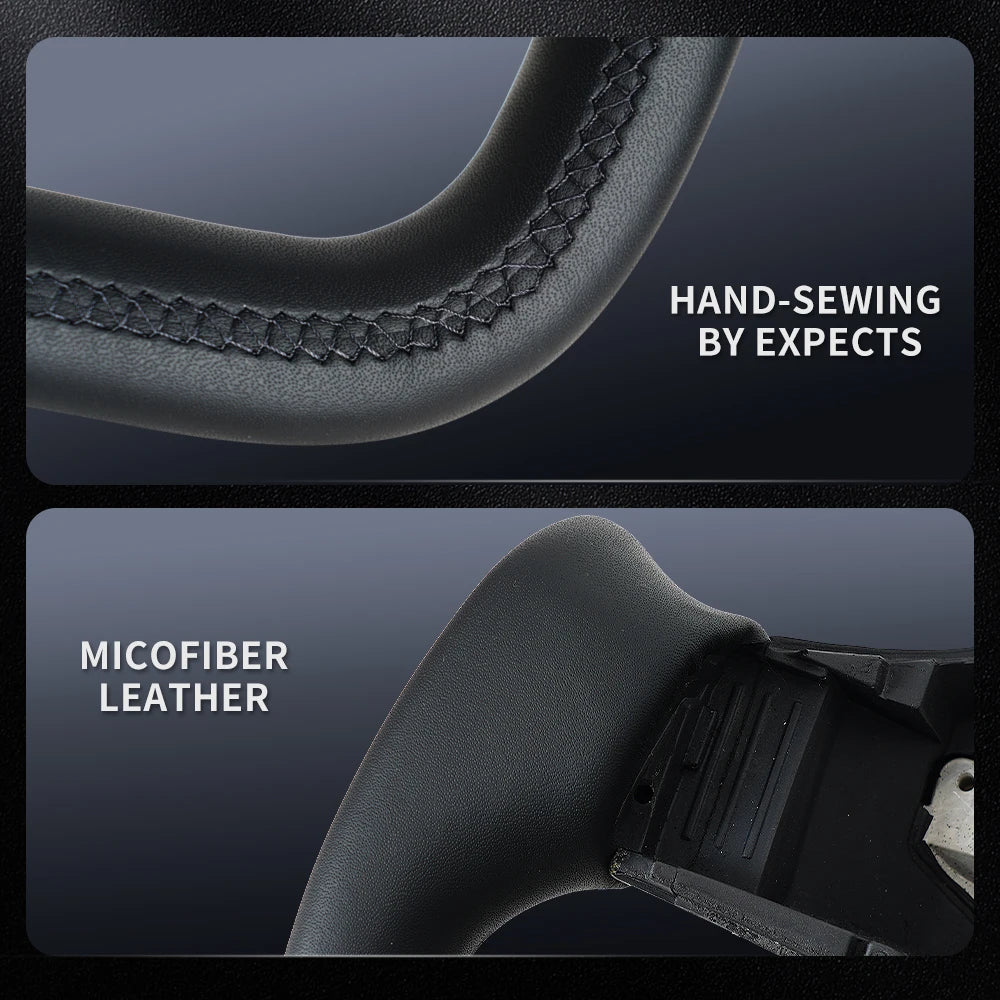 Novaacc White Yoke Steering Wheel for Tesla