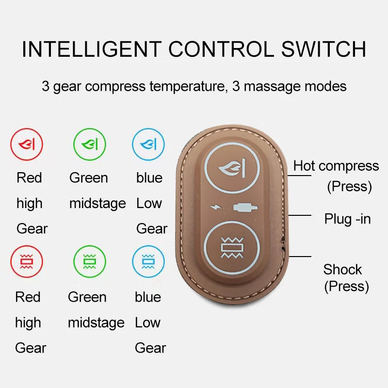 CozyHeat Massage Waist Pillow