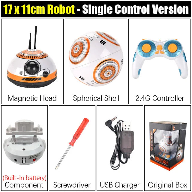 BB-8 Star Wars RC Robot