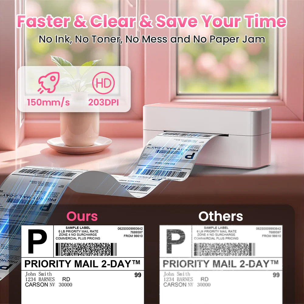 Phomemo Bluetooth Thermal Label Wireless Printer