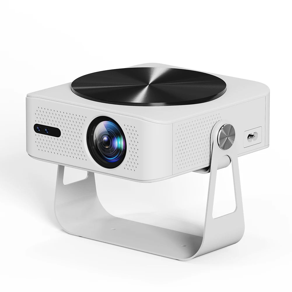 Mini HD Projector Auto Focus & Keystone for Indoor & Outdoor Use
