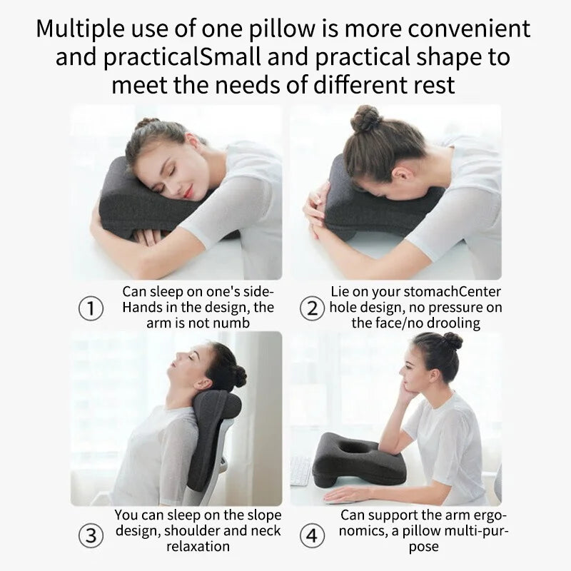 Memory Foam Travel Nap Pillow