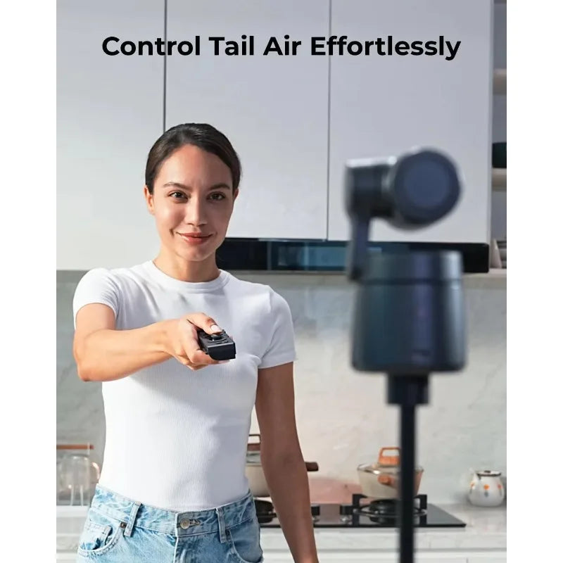 High Quality Tail Air & Smart Remote Combo Streaming Camera with AI Tracking PTZ