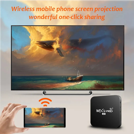 MXQ Pro 4K Dual WiFi Smart Box