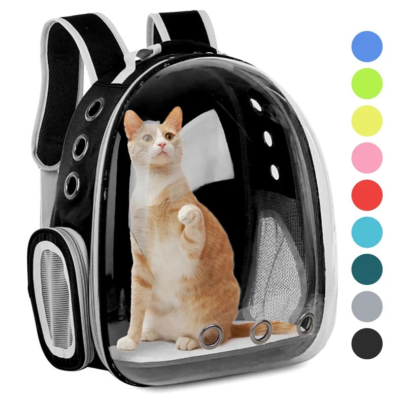 Cat Carrier Outdoor Pet Shoulder Bag Carriers Backpack