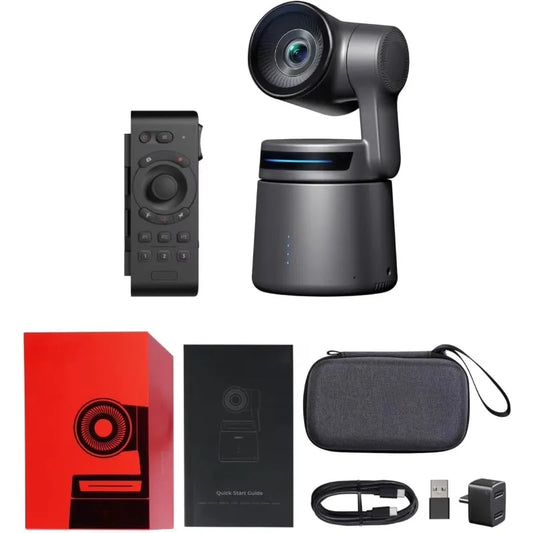 High Quality Tail Air & Smart Remote Combo Streaming Camera with AI Tracking PTZ