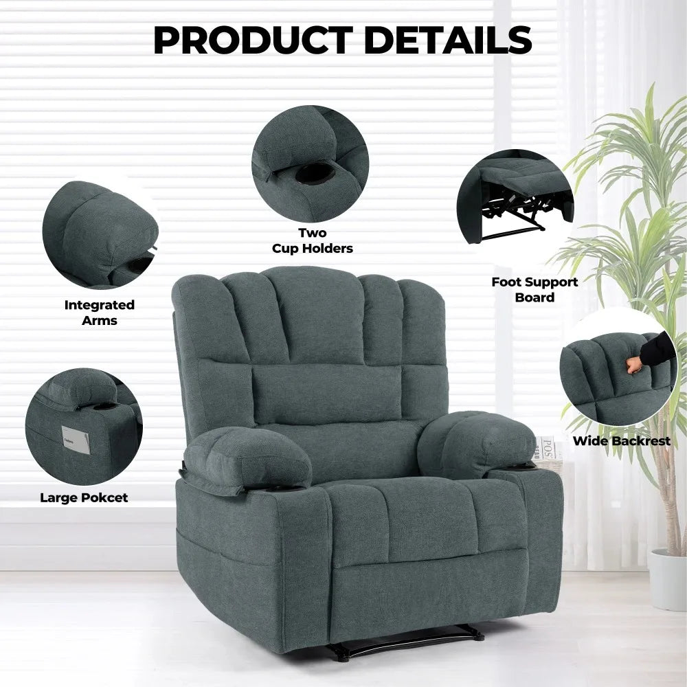 Casa Fiora Heated Recliner Chair