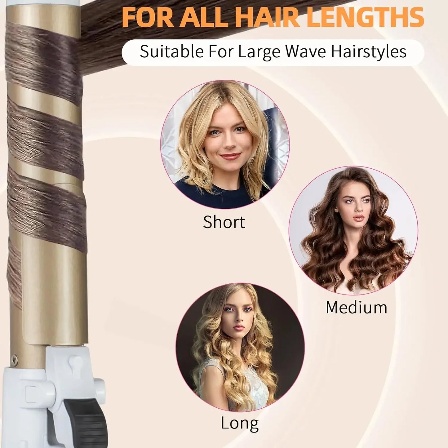 Beachwaver Curler | Ceramic Barrel Curling Iron