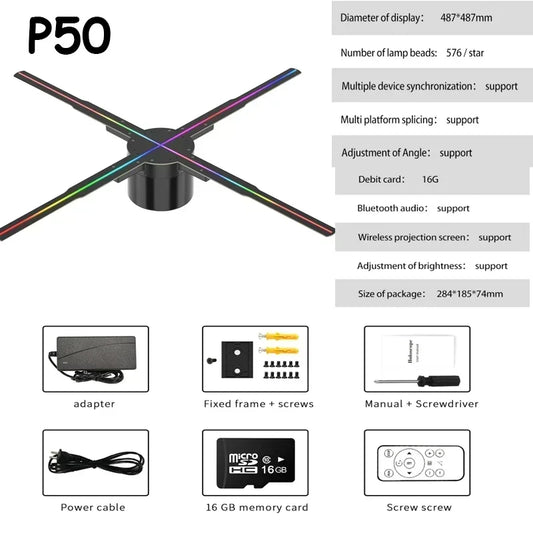 HoloVision 3D Display Projector